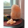 Large Natural Salt Lamp Pink - Q&A Himalayan Salt - image 3 of 4