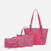 MKF Collection Havenly Women’s Tote Bag, Mini Tote Bag, Pouch and Wallet by Mia K - 2 of 4