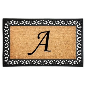 Calloway Mills 104131830A Gabriel Monogram Doormat 18 In. x 30 In. - 1 of 1
