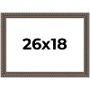 PosterPalooza | Ornate Black Picture Frame - UV Acrylic, Backing Board, Hanging Hardware Included - 2 of 4