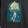 Women's - Monster High - Lagoona Blue Lightweight French Terry Wide Neck Long Sleeve Shirt - 2 of 4