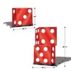 Beistle Casino Dice Stand-Ups, Asstd, (3/Box) Multicolored - 3 of 3