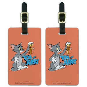 Tom And Jerry Best Friends Luggage ID Tags Set of 2 - 1 of 4