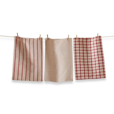 tag Vintage Dishtowel Set Of 3