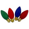 Northlight Pack of 4 Multi-Colored C9 Opaque Christmas Replacement Bulbs - 3 of 3