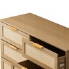 NicBex Rattan Dresser Farmhouse Storage Cabinet Closet Organizers and Storage Dresser for Bedroom, Closet, Living Room - 4 of 4