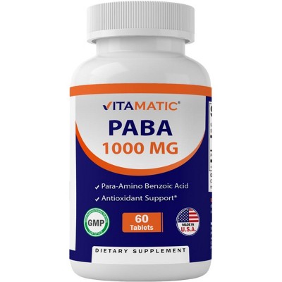 PABA 1000 mg - 60 Tablets