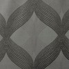 Sapphtopaz Total Blackout Curtains, Ogee Knitted Jacquard Window Curtain Panel, Privacy Assured, Machine Washable for Living Room, Bedroom - 3 of 4