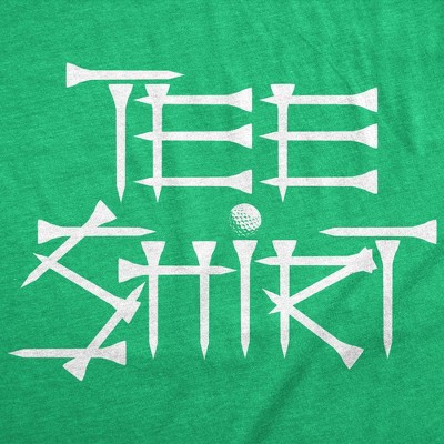 Мужские футболки Crazy Dog T-Shirts, Inc. Mens Funny T Shirts Tee Shirt Sarcastic Golfing Graphic Novelty Tee for Men - Crazy Dog Men's T Shirt For Golfers Green M — фото 2