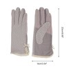 Unique Bargains Women's Bow Sunblock Mittens 1 Pair - 3 of 4