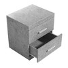 Galano Carmelo 2 Drawers Concrete Cool Grey Nightstand (20.3 in. H x 18.9 in. W x 16.3 in. D) - 4 of 4