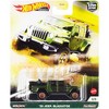 2020 Jeep Gladiator Rubicon Pickup Truck & Two Motorcycles Green Met. & Gray "Hyper Haulers" Diecast Model Car by Hot Wheels - 3 of 4