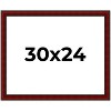 PosterPalooza | Weathered Red Picture Frame - UV Acrylic, Backing Board, Hanging Hardware Included - 2 of 4