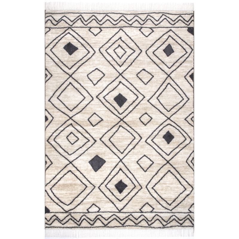 nuLOOM Kenley Spotted Diamonds Area Rug, 1 of 11