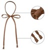 Allegra K Women's Self-tied Adjustable Solid Color Bow Tie - 4 of 4