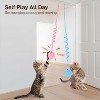 Potaroma Hanging Fluffy Cat Catnip Ball Toys 3 Pcs with Bell - 2 of 3