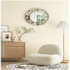 GlasFlength Wall Clocks Octagonal Mirror Gemstone Roman Numeral Modern Decor Elegant Design for Living Spaces, Silver, 23.6"*23.6"*23.6" - 2 of 4