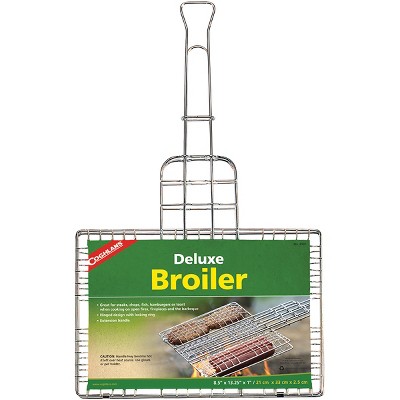 Coghlan's Deluxe Broiler, Cook Over Open Fire, Camping Fireplaces, and Barbeque