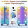 Gulches Luggage Set 3 Piece ¨C Hardshell Suitcases with Spinner Wheels and TSA Lock, Lightweight Durable PC+ABS, Expandable for Travel (20"/24"/28") - 3 of 4