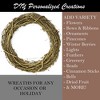 Kraft Lane: 18" Painted Grapevine Wreath - Gold, DIY Craft Projects, Handcrafted - 4 of 4