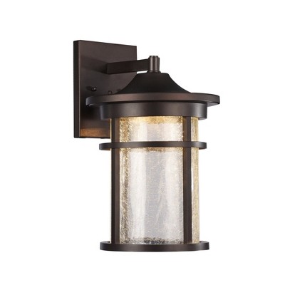 Chloe Lighting Frontier Transitional Led Rubbed Bronze Outdoor Wall Sconce 15" Height