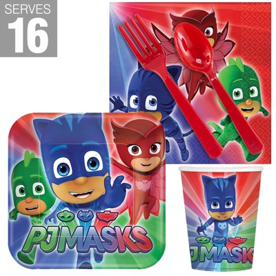 Birthday Express PJ Masks Snack Pack - Serves 16 Guests