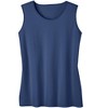 Collections Etc Soft Knit Crew Neck Sleeveless Summer Tank Top - 4 of 4