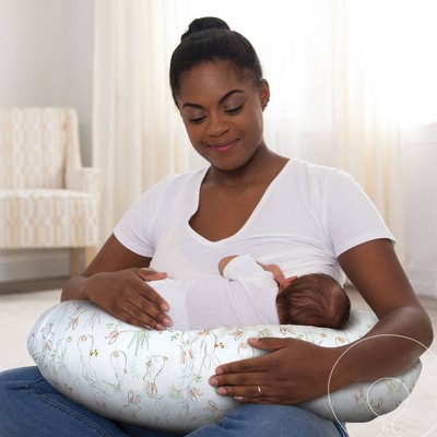 BOP.14 Nursing Pillow Slipcover Made in USA Bubble Dot Minky Fabric Breastfeeding Pillow Cover