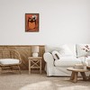 Stupell Industries Round Owl Autumn Botanical Border Black Framed Giclee Art - 2 of 4