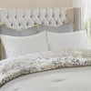 NicBex 8-Piece Cotton Floral Printed Bedding Comforter Sets, Bedding Set Reversible Quilt Set with Embroidery and Piping Details, Machine Washable - 2 of 4