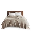 CAVINAS Cotton Wove Cooling Blanket,Breathable Bedding Blanket,Soft Cold Blanket for Couch,Bed,Sofa - 2 of 4