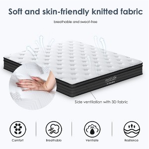 Dexmalle Queen Size 12 Inch Hybrid Mattress - 1 of 4