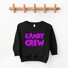 The Juniper Shop Candy Crew Puff Print Toddler Graphic Sweatshirt - 2 of 3