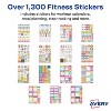 Avery Fitness Planner Stickers Pack, 1,362 Stickers, Health and Fitness Sticker Sheets (6787) - 4 of 4