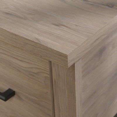 Laurel Oak Spacious Home Office Desk with File Drawer