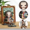 INFURNIC 3D Puzzles Mini Building Blocks Kit 604 PCS Mona Lisa Model Fun STEM Toy for Kids and Adults, Brown, 7.8"*5.85"*3.12" - 4 of 4