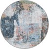 Unique Loom Kamala Washable Collection Area Rug - Abstract - 2 of 4