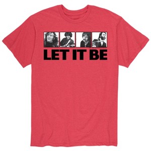 Men's - The Beatles - Let It Be Photos Short Sleeve Graphic T-Shirt - 1 of 4