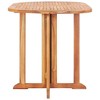 vidaXL Folding Butterfly Patio Table, 47.2"x27.6"x29.5" Solid Teak Wood - 3 of 4