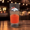 NFL Denver Broncos 22oz Pilsner Glass with Silicone Grip - 2 of 3