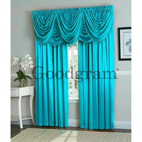 Luxurious HYATT WINDOW TREATMENT window curtain Panel OR valance SOLD SEPARATE 