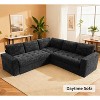 Vipbear 5 Seat Modular Sectional Sofa with USB Ports/Adjustable Backrest/Storage Seats, Tool-Free Assembly - 4 of 4