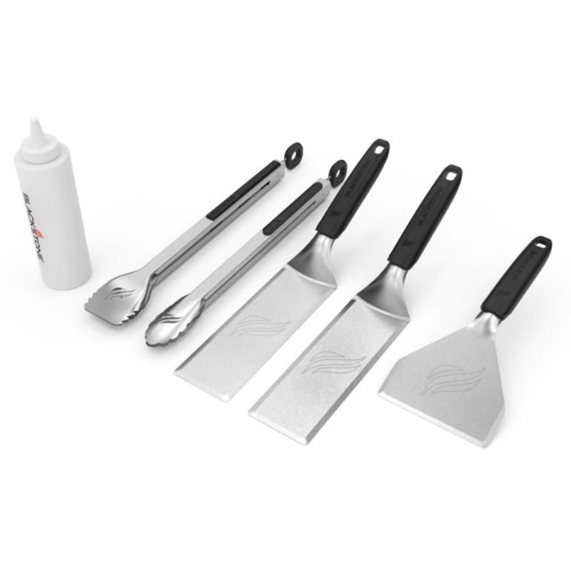 Blackstone Stainless Steel Silver Griddle Tool Set 6 pc, 1 of 2