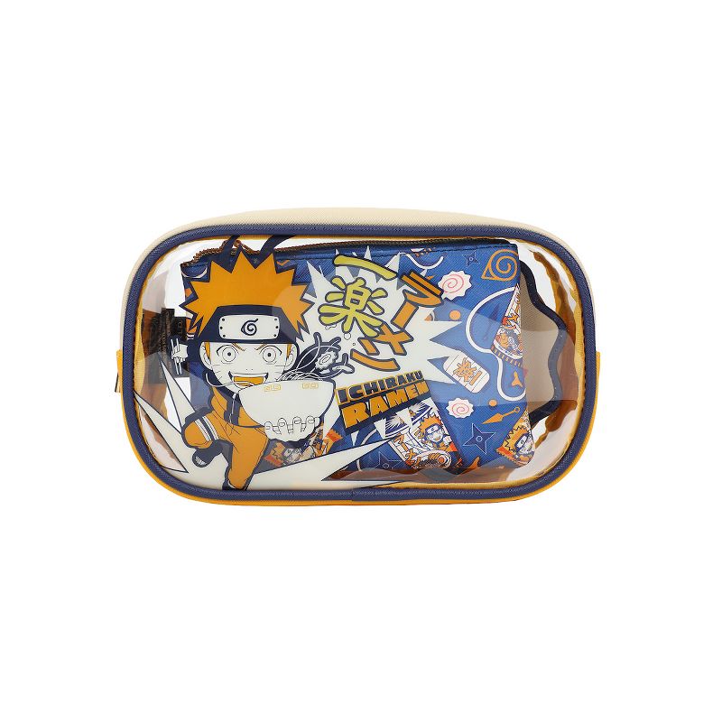 Naruto Ichiraku Ramen Travel Cosmetic Bags - Set of 3, 2 of 7