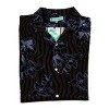 Mio Marino Mens Casual Button-Down Hawaiian Short Sleeve Shirt - 4 of 4