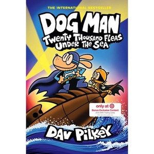 Dog Man #11: Twenty Thousand Fleas Under the Sea: A Graphic Novel - Target Exclusive Edition by Dav Pilkey (Hardcover) - 1 of 1
