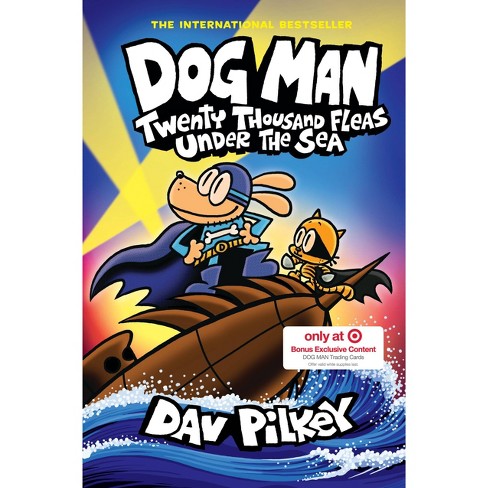 Dog Man #11: Twenty Thousand Fleas Under the Sea: A Graphic Novel - Target Exclusive Edition by Dav Pilkey (Hardcover) - image 1 of 1
