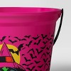 7.64" Witch Halloween Plastic Trick or Treat Pail Dark Pink - Hyde and EEK! Boutique™ - 4 of 4