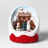 7'' Christmas Animated Gingerbread House Snowglobe - Wondershop™ - 3 of 4