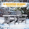 OTSUN Weather-Resistant Foldable Outdoor Adirondack Chair - 3 of 4